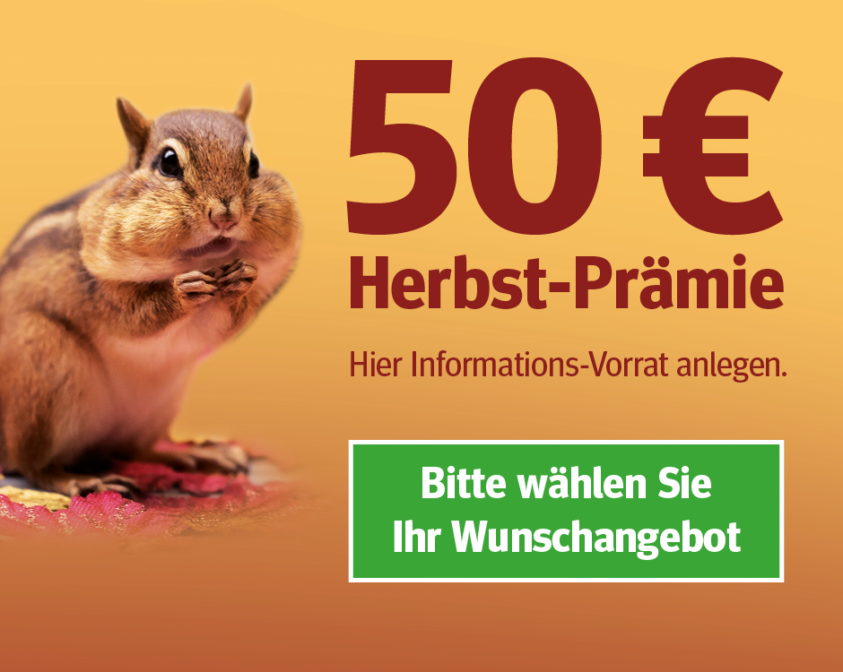 Jetzt abonnieren und 50 € Prämie sichern