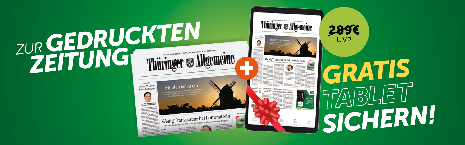 Jetzt abonnieren und Samsung A11+ sichern