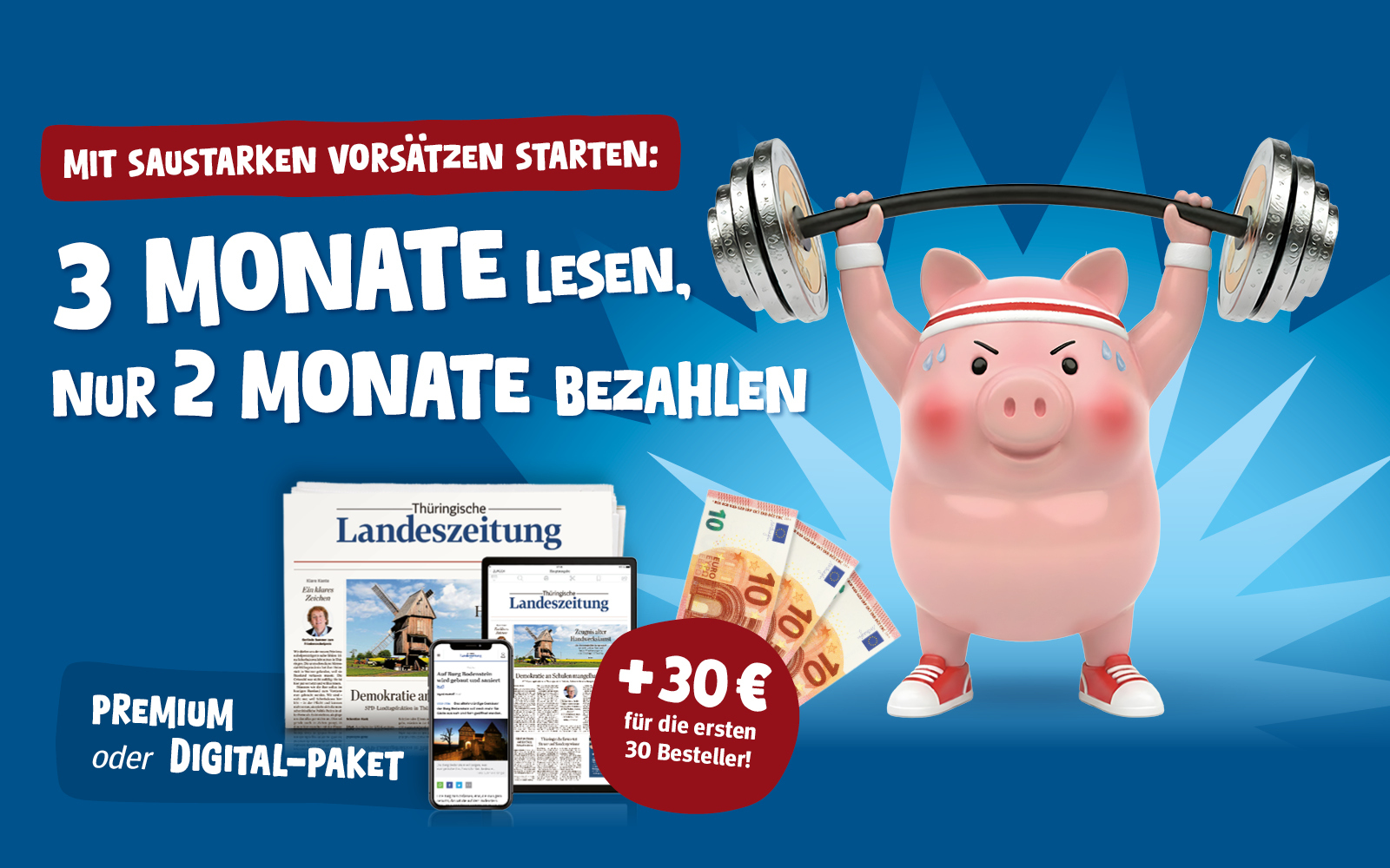 Jetzt 3 Monate lesen und nur 2 Monate zahlen