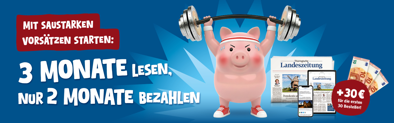 Jetzt 3 Monate lesen und nur 2 zahlen