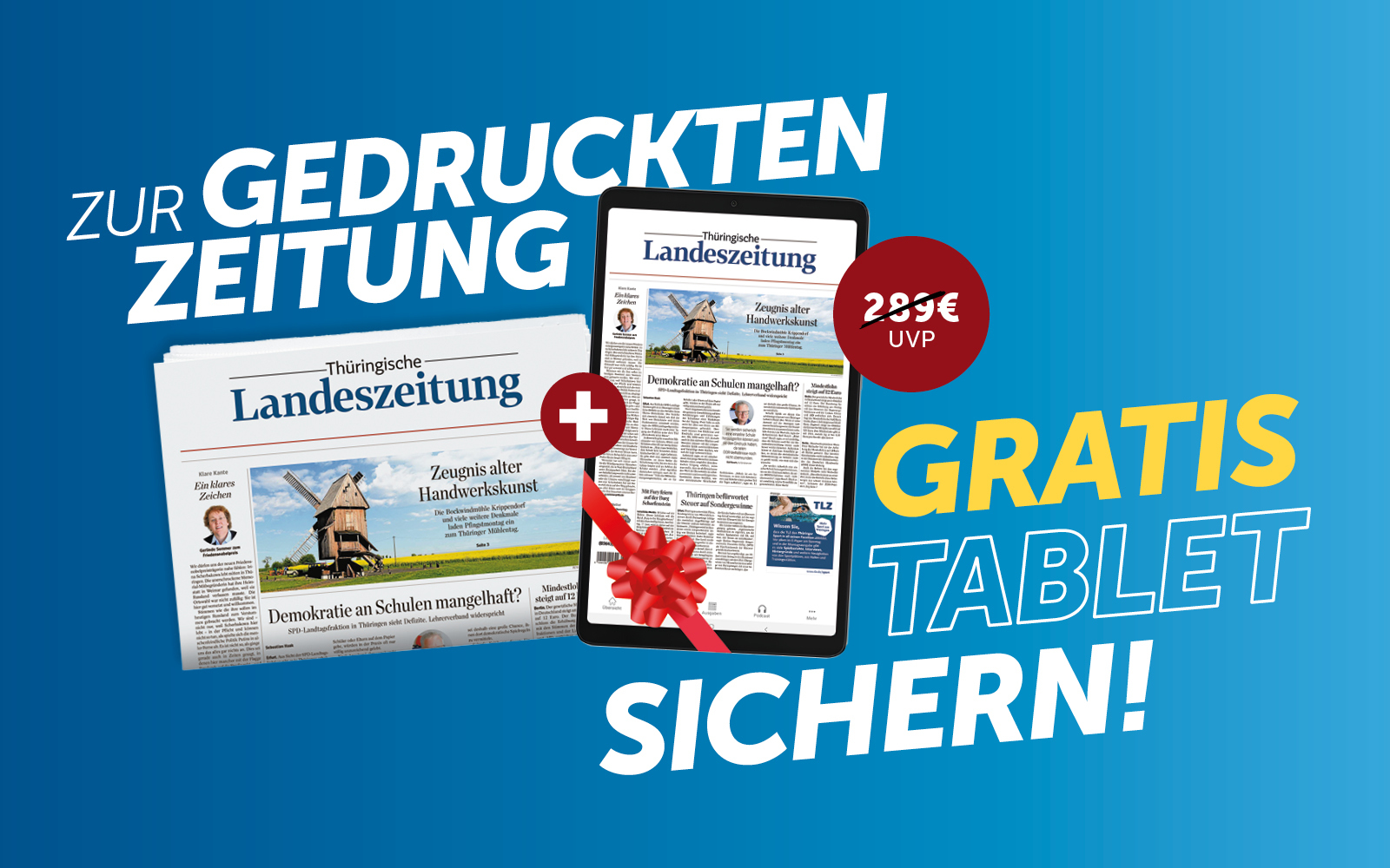 Jetzt abonnieren und Samsung A11+ sichern