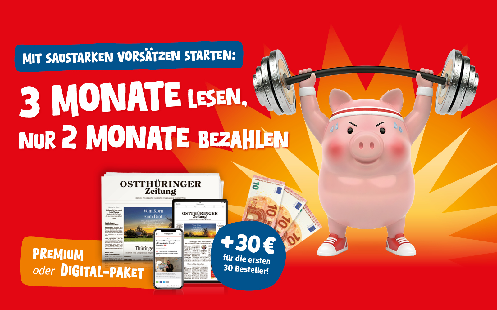 Jetzt 3 Monate lesen und nur 2 Monate zahlen