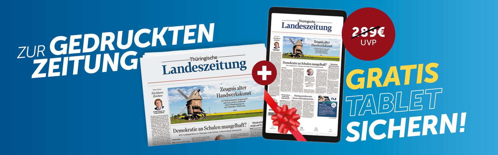 Jetzt abonnieren und Samsung A11+ sichern